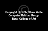 Copyright &copy; 1997 Shiro Wilde